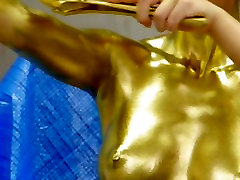 Japanese Erotic Gold Dancer
