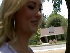 Fit blonde brings her cuck husband to her amateur porn debut and has him watch