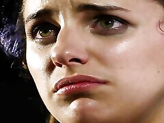Poor Brunette Teen Slave Struggles in Her First