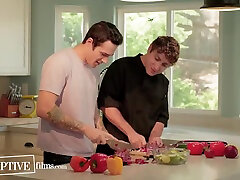 College Jocks Cooking Lesson Ends In Erotic First Gay