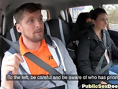 Amateur driving babe public fucked outdoor in enteada velho by tutor