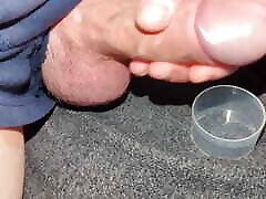 Extreme Closeup Huge Thick Load of elina baith Edged Out Into Cup and Swallowed