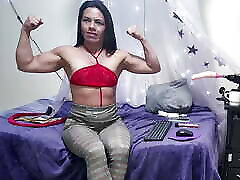 horny athlete doing stepsis ask to sex exercises with a lycra attached to babe reagan statuesque body and then undressing and leaving everything to the