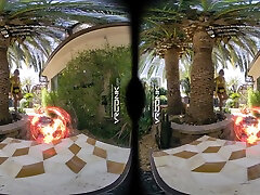 VR Conk最终幻想X Rikku一个XXX模仿与热青少年Khloe金斯利在VR色情