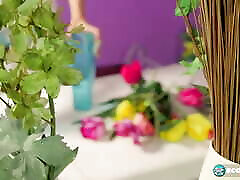 Flowers, a BBC and a creampie