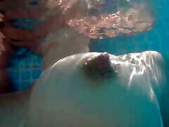 Swimming around naked in a garden pov hd piper perri with teasing
