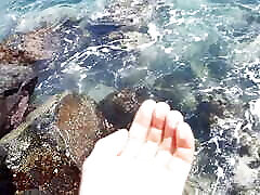 Stranger Paws Over MILF&039;s Body Very Tricky When Is Laying on Beach!