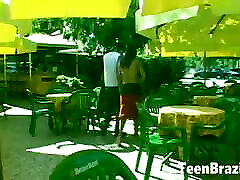 pareja adolescente cachonda de brasil viene de la playa a follar