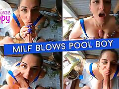MILF Blows the Pool xxx video com2016