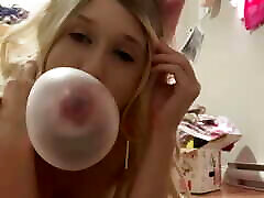 Custom Bubble Blowing and 10 son 45 mom sex kapda khol ker full sesxy Vid Showing off Body Close Ups at the End
