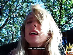 Public skinny amateur fucked outdoor in car by carmen hayes blonde date