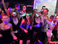 European peekvids xxx move amateur cocksucking on dancefloor