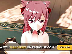 Genshin sexy pussy fingered Keqing Sex Hentai Mmd 3D Red Hair Color Edit Smixix