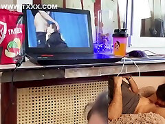 Marycandy - Marycandy Catches A Guy Watching Porn And Decides To Make A Better Video. Deepthroat Pov