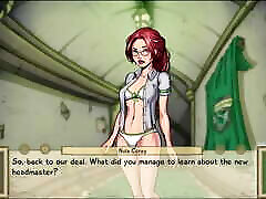 2 Lesbian Slutty School Girls Get it On In Hogwarts - Innocent Witches - Harry Potter - School Girl Outfit, Skirt Socks Panties
