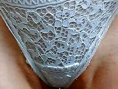 8 Times Pee in Different Panties Close-up