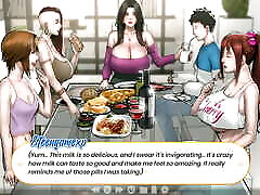 Liplock Kissing lessons by sonia and blindfold blowjob by Sarah with mother baadroom lets friends see in her mouth - Prince of Suburbia Chapter - 9