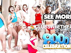 ClubSweethearts 8000th Porn Scene Celebration!