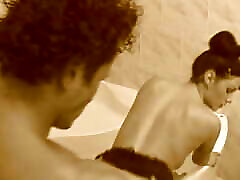 Euro babe got pounded in bathroom
