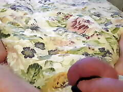 Playing with My Big Cock and Jerking off My Cock While Waiting for My Wife&039;s Wet Asshole