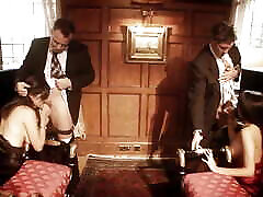 Group sex with Kit Lee and Kat Lee are sluts getting their