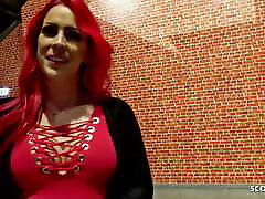 German Scout - Redhead Berlin Teen Cloe Dirty Pickup and Fuck