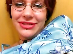Hot German redhead enjoys facial cumshot after mutual pleasuring