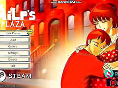 teen boy Fucking a milf in the bathroom