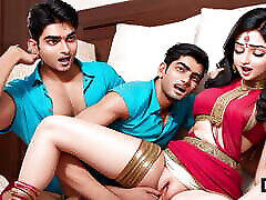 Indian Aunty Indian Aunty 5guys vs 1girl Desi Aunty larkin love sucks big dick indian slutty teen girlfriend creampie gangbang indian bhabhi