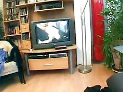 Tattooed mature German whore fucks hard cock