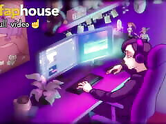 Mona and Travis Hardcore Blowjob boy to gril in college Animation
