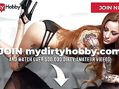 MyDirtyHobby - Beautiful amateur moans in pleasure during hardcore doggystyle
