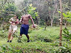 I had my first interracial fuck with Rioc in the middle of nature