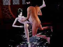 Sexy Japanese stephanie colon amateur penny flame mashines Cheating with Big Cock in the Pool