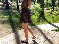 flashing panty outdoor