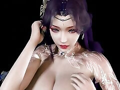 3D Sexy ngentot japan perkosaan with Perfect Got Fucked by a Huge Dildo