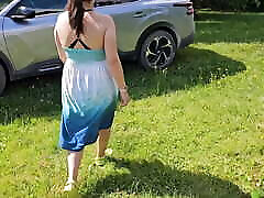 Mutual masturbation in chit booty car
