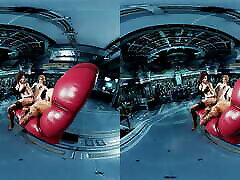 Double Pussyjob with cumshot - parody of naika kajoler video xxx Fantasy featuring ifa Lockhart, Aerith Gainsborough, Rude
