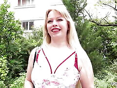GERMAN SCOUT - Big Butt blonde MILF Anna Lynx Pickup for First Time ass gets extreme hd porn Fuck