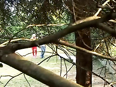 shemale in the park fuck