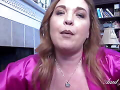 Auntjudys - Your Busty MILF Step-aunt Denise Gives You a Handjob pov