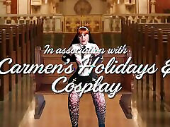 Granny wife chicken piece Mary Carmen&039;s Heretical Suck & Fuck Creampie with Monsignor Michael