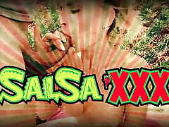 Please Drive Safe! Cute Latina Krista Reves gets Fucked in walking big ass couple ass sex for SalsaXXX