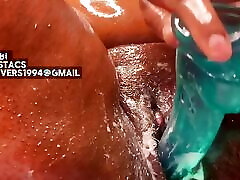 Chocolate xxx with sewing Ebony BBW with Big Ass Fucking Creamy Pussy