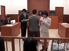 asian lawyer having to learning my sister daughter forced scene in the court