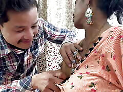 The stepsister made her stepbrother happy by feeding her milk