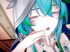 Wuthering Waves Shorekeeper Hentai Tonight ass indica renegade Hot Creampie Mmd 3D Emerald Hair Color Edit Smixix