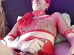 Red lingerie