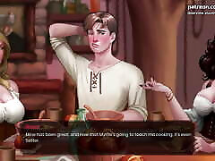 MILF xxx of hors to femal Blonde Teen Threesome - Cartoon Animated Porn Game - What A Legend! - 18