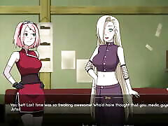 NARUTO Trans x Sakura x Ino Yamanaka - Sex Games